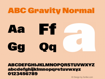 ABC Gravity Normal Version 1.200;FEAKit 1.0图片样张