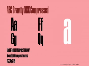 ABC Gravity XXX Compressed Version 1.200;FEAKit 1.0图片样张