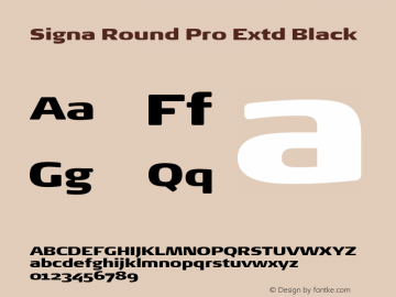 Signa Round Pro Extd Black Version 7.504; 2017; Build 1023图片样张