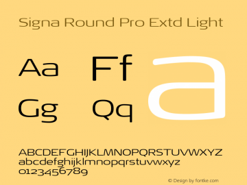 Signa Round Pro Extd Light Version 7.504; 2017; Build 1023图片样张
