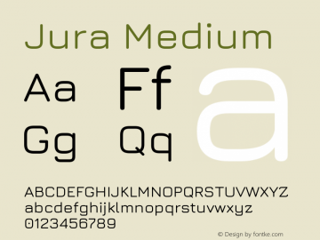 Jura Medium Version 5.106图片样张