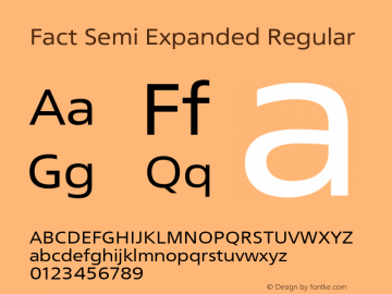 Fact Semi Expanded Version 1.000图片样张