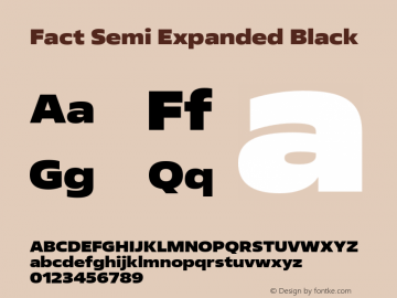 Fact Semi Expanded Black Version 1.001图片样张