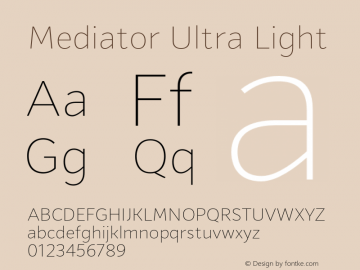 Mediator Ultra Light Version 1.0图片样张