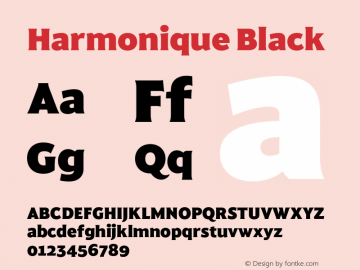 Harmonique Black Version 1.000;FEAKit 1.0图片样张
