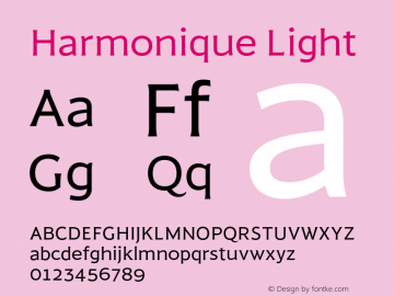 Harmonique Light Version 1.000;FEAKit 1.0图片样张