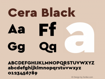 Cera Black Version 2.000图片样张
