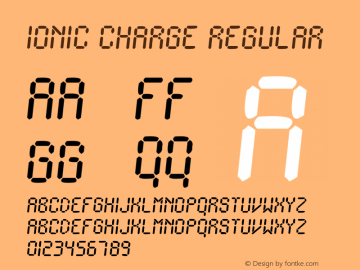 Ionic Charge Regular Version 1.0图片样张