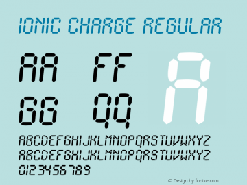 Ionic Charge Regular Version 1.0图片样张