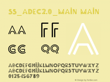 SS_Adec2.0_main Version 2.000图片样张