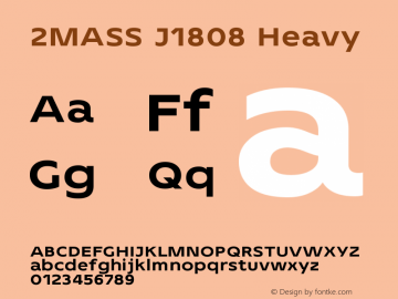 2MASSJ1808-Heavy 1.000图片样张