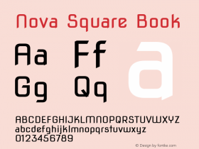 Nova Square Version 2.000图片样张