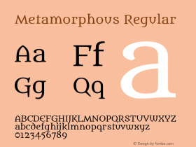 Metamorphous Version 1.001图片样张