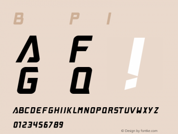 Brisk Pro Italic Version 1.009;Fontself Maker 1.1.1图片样张