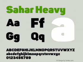 Sahar Heavy Version 1.000图片样张