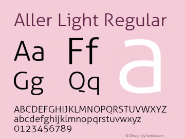 Aller Light Version 1.00图片样张