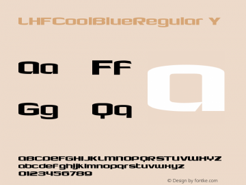 ☞LHF Cool Blue Regular (1.0);com.myfonts.letterheadfonts.lhf-cool-blue.lhf-cool-blue.wfkit2.3zak图片样张