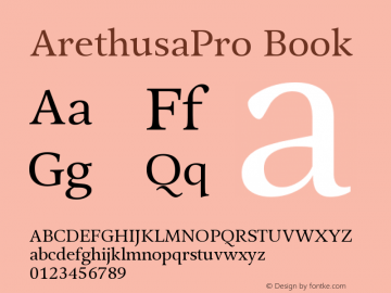 ArethusaPro-Book Version 1.000图片样张