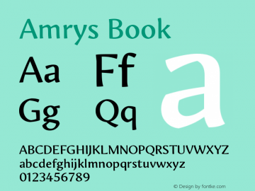Amrys Book Version 1.00, build 20, g2.5.2.1158, s3图片样张