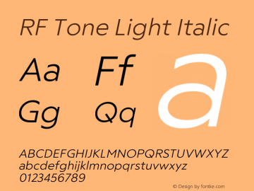 RFTone-LightItalic Version 1.000;com.myfonts.easy.russian-fonts.rf-tone.light-italic.wfkit2.version.5cgw图片样张