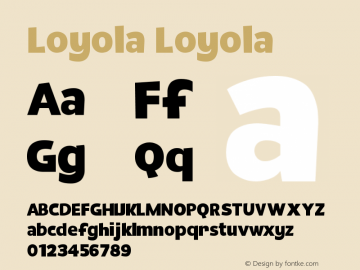 Loyola 001.000图片样张