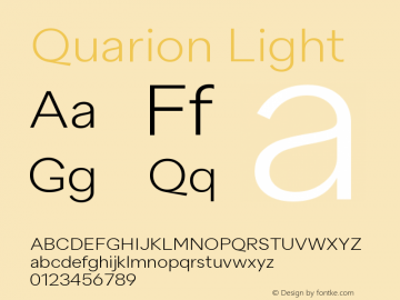 Quarion-Light Version 1.000 | wf jerry图片样张