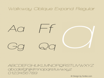 Walkway Oblique Expand 1.0图片样张