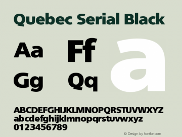 QuebecSerial-Black Version 1.000 | wf-rip DC20121025图片样张