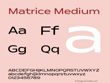 Matrice-Medium Version 1.000 | wf-rip DC20181130图片样张