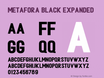 Metafora-BlackExp Version 1.000 | wf-rip DC20190310图片样张