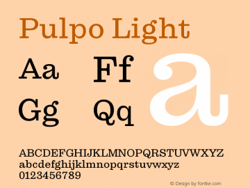Pulpo Light Version 1.000图片样张