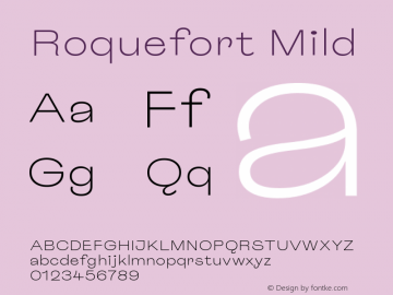 Roquefort-Mild Version 1.100 | w-rip DC20181015图片样张