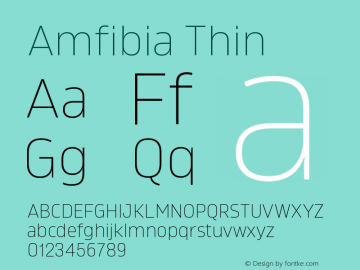 Amfibia-Thin Version 1.000 | wf-rip DC20190310图片样张