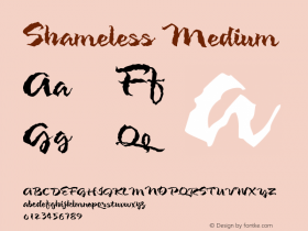 Shameless Medium 001.000图片样张