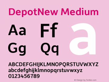 DepotNew-Medium Version 2.000图片样张