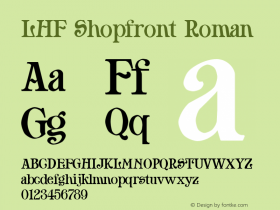 LHF Shopfront Roman 000.000图片样张