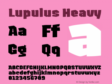 Lupulus-Heavy Version 1.001 | wf-rip DC20160710图片样张