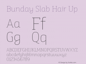 BundaySlab-HairUp Version 1.4图片样张