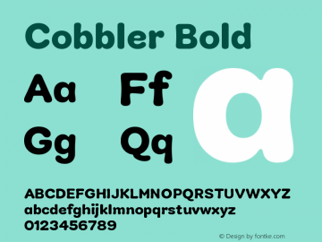 Cobbler-Bold Version 1.010 | w-rip DC20181210图片样张