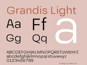 Grandis-Light Version 1.000 | wf-rip DC20190510图片样张