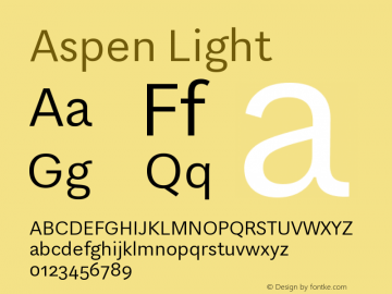 Aspen-Light Version 1.002图片样张