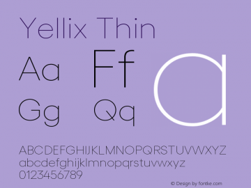 Yellix-Thin Version 1.005图片样张