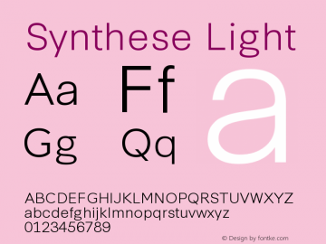 Synthese-Light Version 2.001图片样张