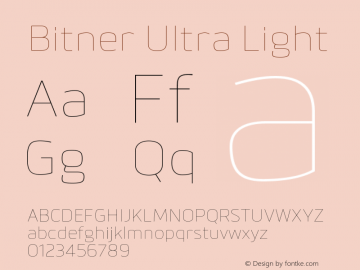 Bitner-UltraLight Version 1.00图片样张