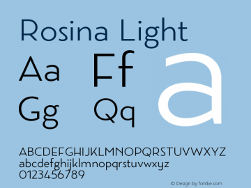 Rosina-Light Version 1.10图片样张
