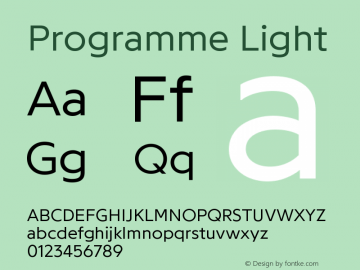 Programme-Light Version 1.000图片样张