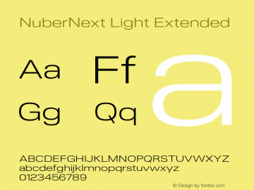 NuberNext Light Extended Version 001.002 February 2020图片样张