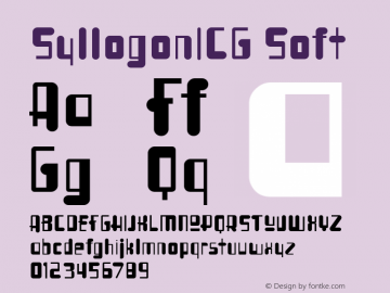 SyllogonICG Soft Macromedia Fontographer 4.1 1/27/98 Font Sample