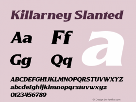 Killarney Slanted 1.000图片样张