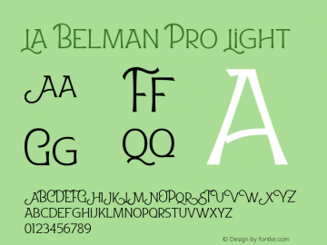 La Belman Pro Light 1.0图片样张